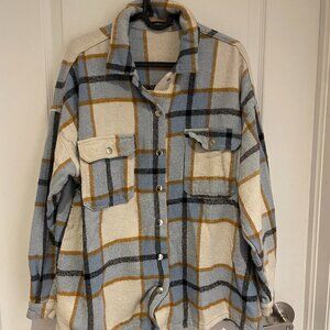 Flannel button down